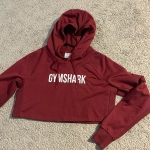 Gymshark Cropped Hoodie - Small